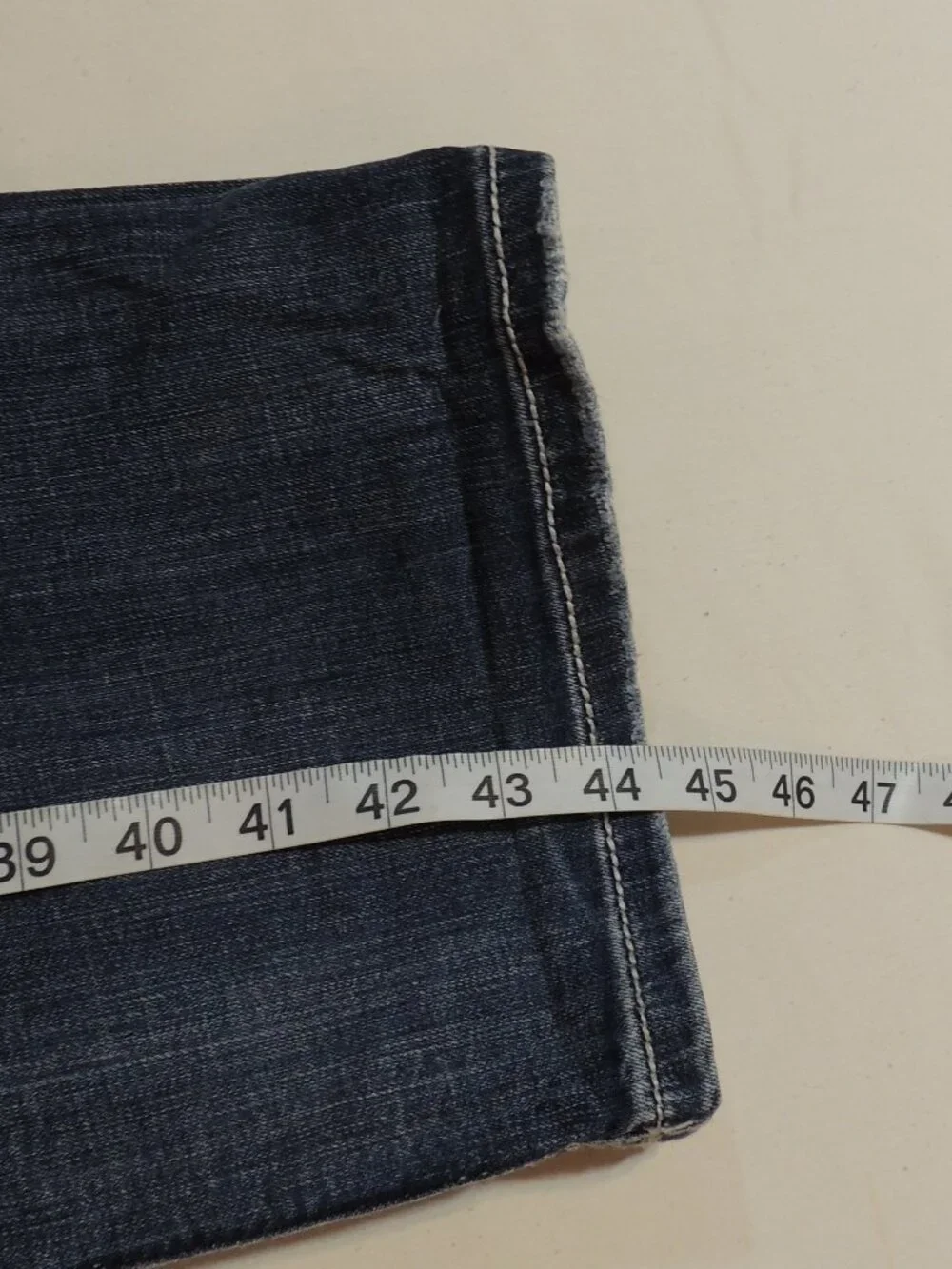 Miss Me Mid Rise Bootcut Jeans Woman 29 Pockets Bling Bling Denim Blue Jeans